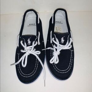 NWOT boys Ralph Lauren Polo boat shoes size 3